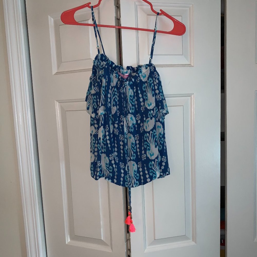 EUC Lilly Pulitzer Jellyfish Tank Top - Size S
